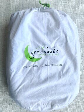 Organic Wool All Natural Quilted Crib Mattress Pad